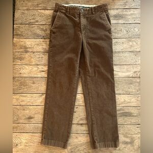 LL Bean Country Corduroy Pants, Classic Fit - Size W30 L29 - Color Sepia